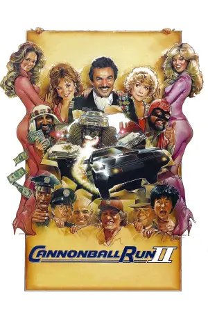 Poster to the movie "Cannonball Run II" #788298