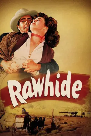 Poster to the movie "Rawhide" #644471