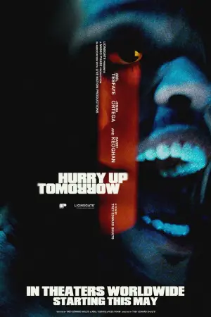 Poster to the movie "Hurry Up Tomorrow" #593958