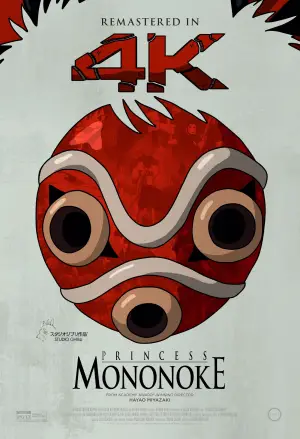 Poster to the movie "Princess Mononoke" #517813