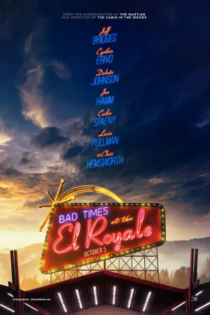 Poster to the movie "Bad Times at the El Royale" #259510