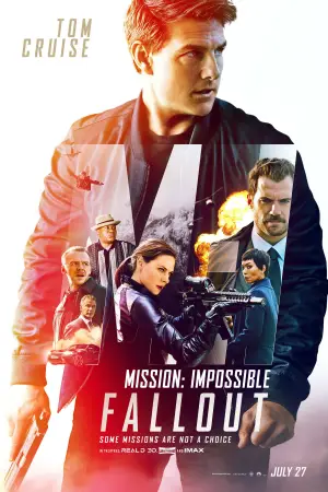 Poster to the movie "Mission: Impossible - Fallout" #579045