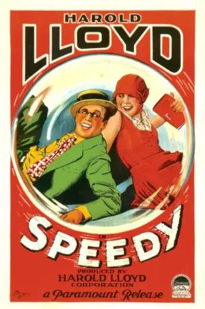 Poster to the movie "Speedy" #770087