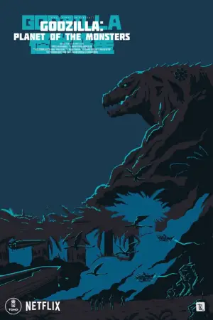Poster to the movie "Godzilla: Planet of the Monsters" #715095