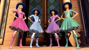 Backdrop to the movie "Barbie and the Three Musketeers" #887639