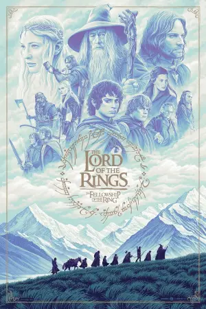 Poster to the movie "The Lord of the Rings: The Fellowship of the Ring" #515816