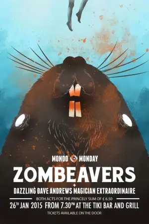 Poster to the movie "Zombeavers" #878580