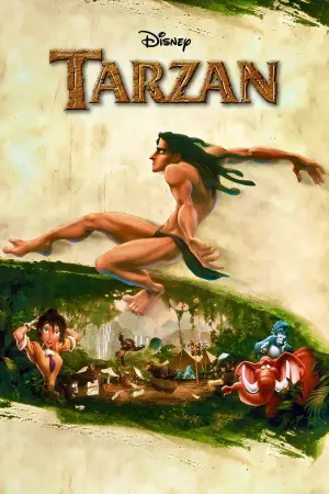 Poster to the movie "Tarzan" #594129
