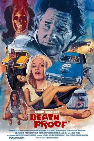 Poster to the movie "Death Proof" #85509