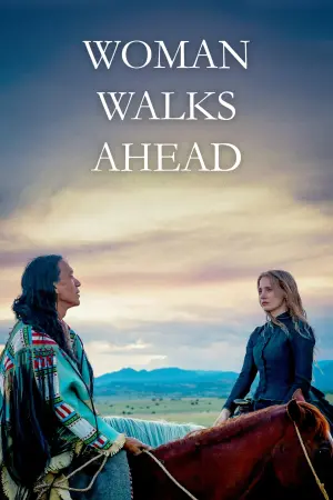Poster to the movie "Woman Walks Ahead" #362976