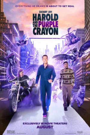 Poster to the movie "Harold and the Purple Crayon" #653487