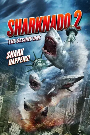 Poster to the movie "Sharknado 2: The Second One" #339312