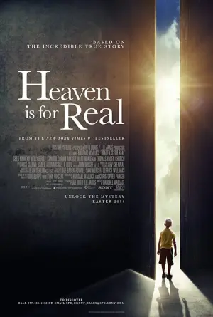Poster to the movie "Heaven Is for Real" #42687