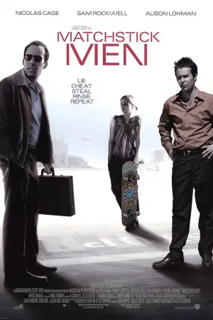 Poster to the movie "Matchstick Men" #652198