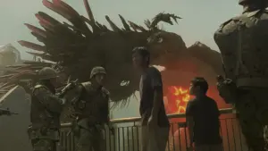 Backdrop to the movie "Gamera the Brave" #470688