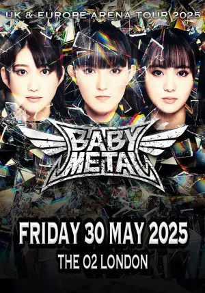 Movie poster "BABYMETAL - Live at The O2 London"