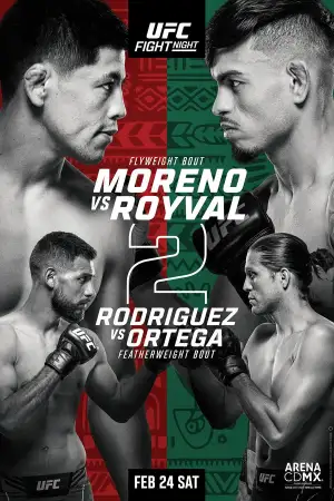 Poster to the movie "UFC Fight Night 237: Moreno vs. Royval 2" #747450