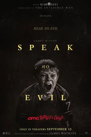 Poster to the movie "Speak No Evil" #576848