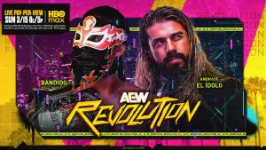 Backdrop to the movie "AEW Revolution" #768880