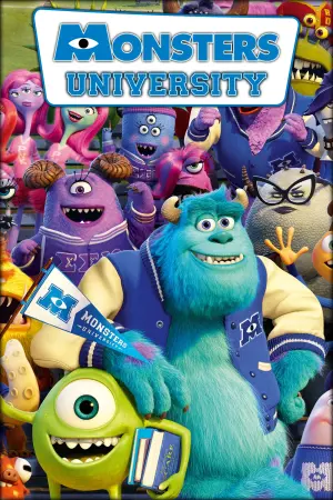 Poster to the movie "Monsters University" #40918