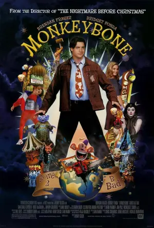 Poster to the movie "Monkeybone" #447788