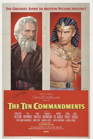 Poster to the movie "The Ten Commandments" #38954