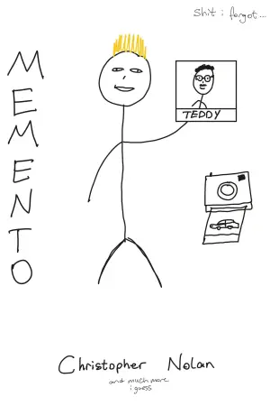 Poster to the movie "Memento" #587161