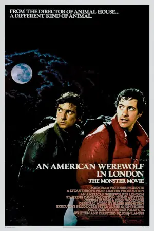 Poster to the movie "An American Werewolf in London" #701928