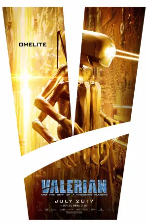 Poster to the movie "Valerian and the City of a Thousand Planets" #614176