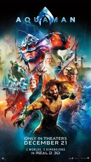 Poster to the movie "Aquaman" #22487