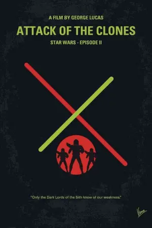 Poster to the movie "Star Wars: Episode II - Attack of the Clones" #370525