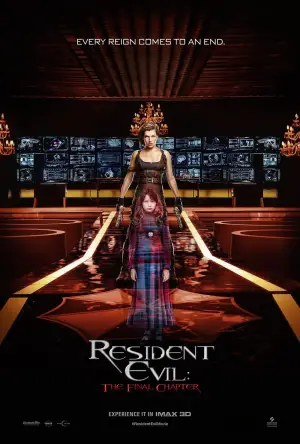 Poster to the movie "Resident Evil: The Final Chapter" #691572