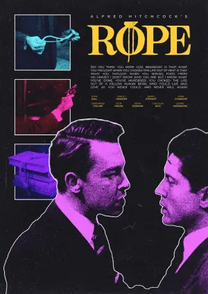 Poster to the movie "Rope" #665416