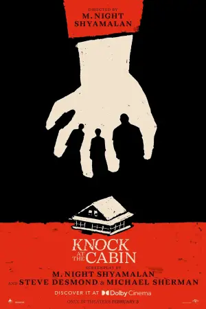 Poster to the movie "Knock at the Cabin" #864156