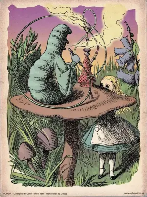 Poster to the movie "Alice in Wonderland" #621298