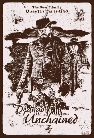 Poster to the movie "Django Unchained" #833570