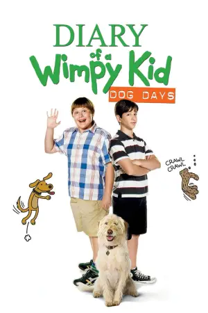 Poster to the movie "Diary of a Wimpy Kid: Dog Days" #506882