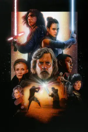 Poster to the movie "Star Wars: The Last Jedi" #599414