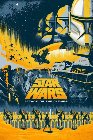 Poster to the movie "Star Wars: Episode II - Attack of the Clones" #617150