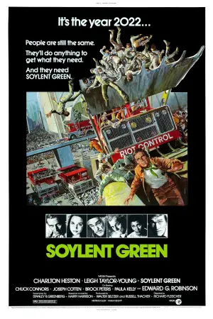 Poster to the movie "Soylent Green" #724718