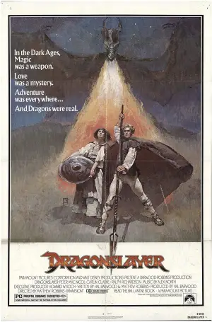 Poster to the movie "Dragonslayer" #903542