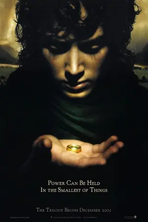 Poster to the movie "The Lord of the Rings: The Fellowship of the Ring" #11835