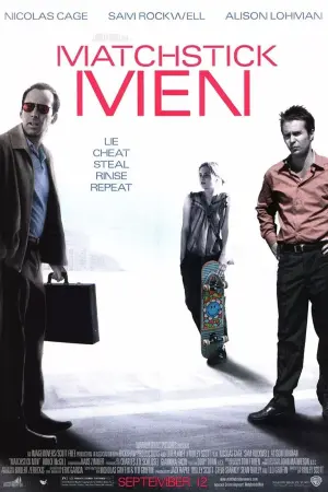 Poster to the movie "Matchstick Men" #247011