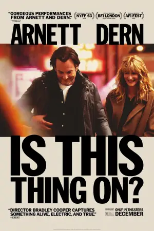 Poster to the movie "Is This Thing On?" #527029