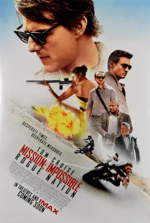 Poster to the movie "Mission: Impossible - Rogue Nation" #591340