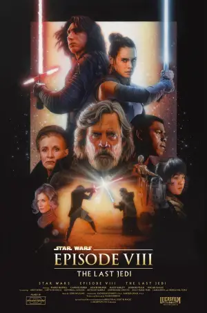 Poster to the movie "Star Wars: The Last Jedi" #599415