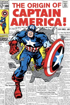 Poster to the movie "Captain America" #729743