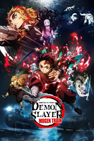 Poster to the movie "Demon Slayer -Kimetsu no Yaiba- The Movie: Mugen Train" #19239