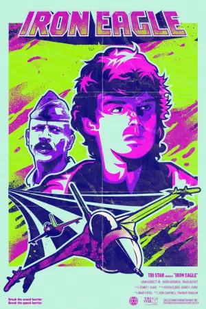 Poster to the movie "Iron Eagle" #589376