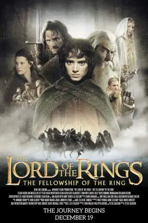 Poster to the movie "The Lord of the Rings: The Fellowship of the Ring" #515858